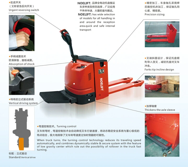 3tons Wide Leg Straddle Power Electric Pallet Jack Forklift Price