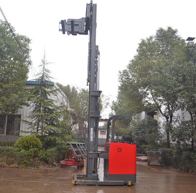 trilateral pallet stacker