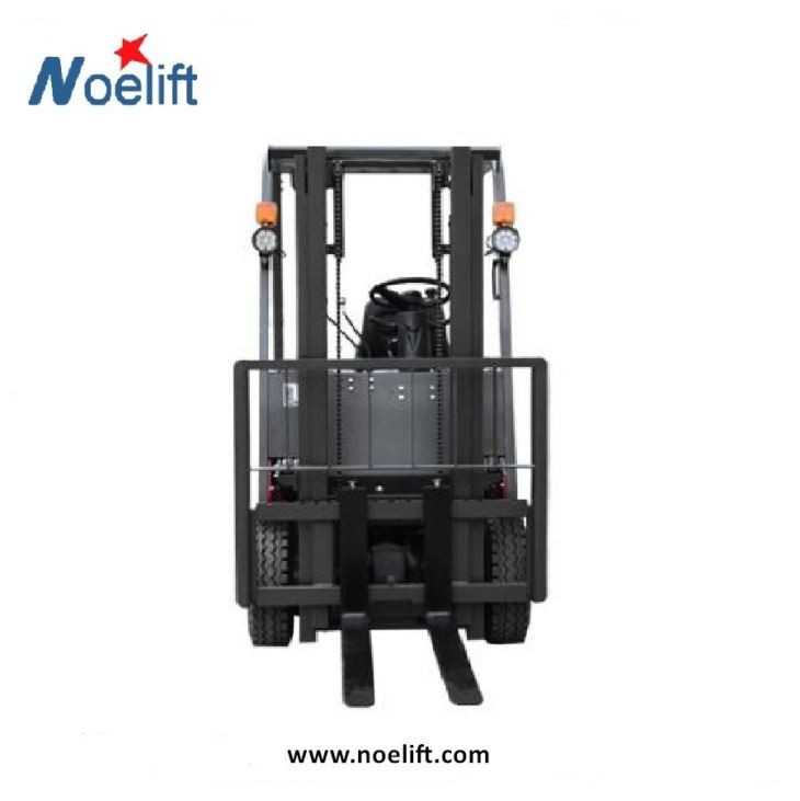 4 Wheel Ton Electric Forklift