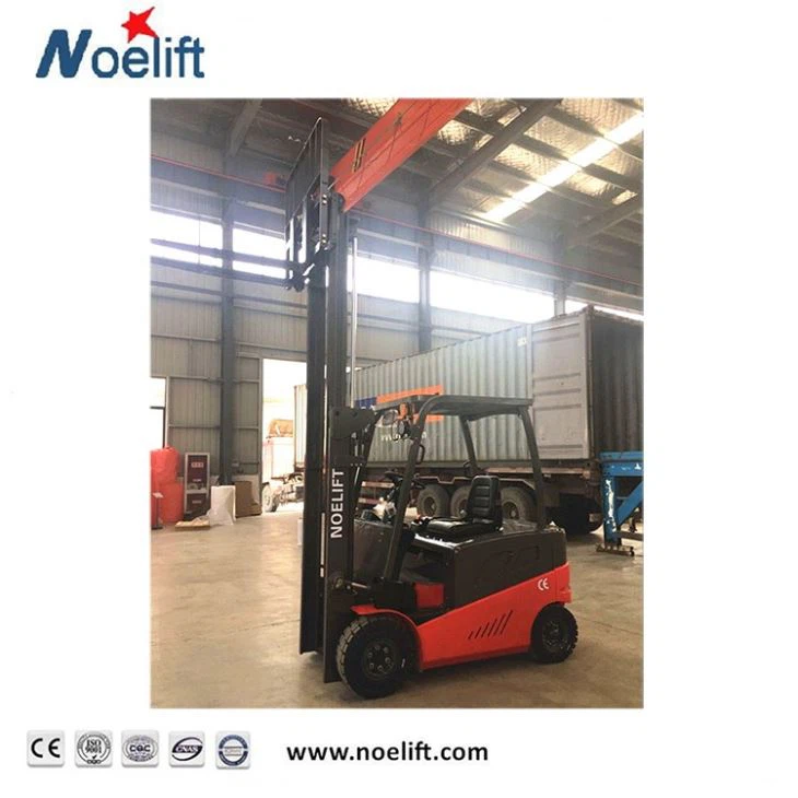 AC Motor Powered 3-6m 1.5-3.5t 4 Wheel Counter Balance Electric Forklift