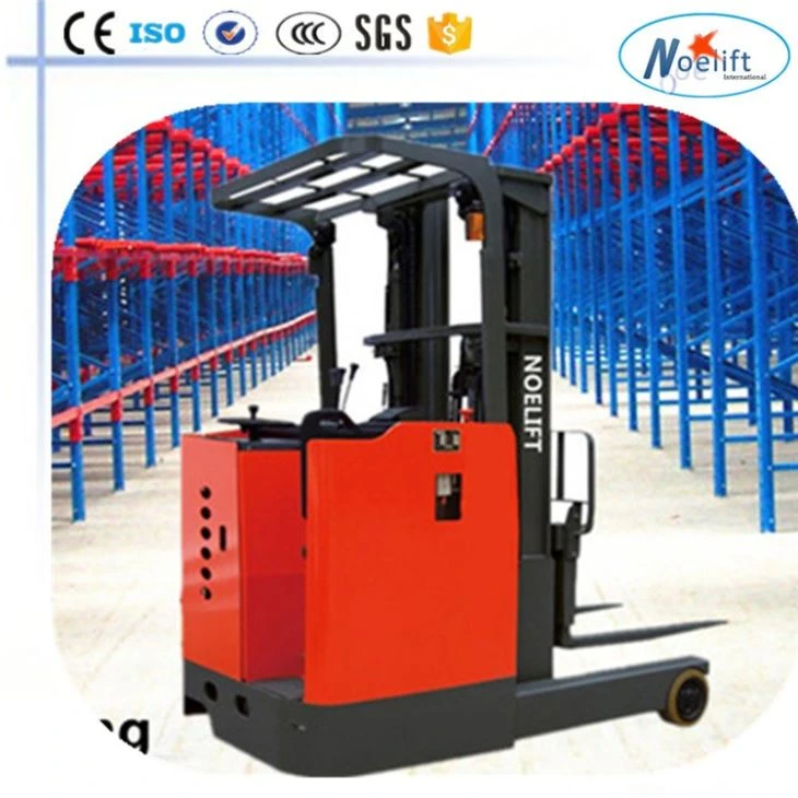 Battery Forklift Counterbalanced Electric Walkie Reach Truck factory