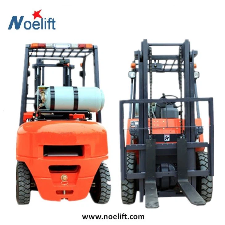 Petrol 3tons 4.5meters Propane Forklift With Japan Engine