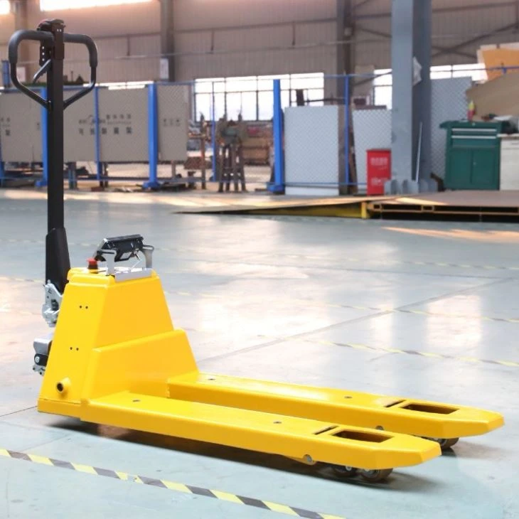 1500kgs Hand Pallet Truck Scale Scale Semi Electric Pallet Truck Scale Price Manufacturers