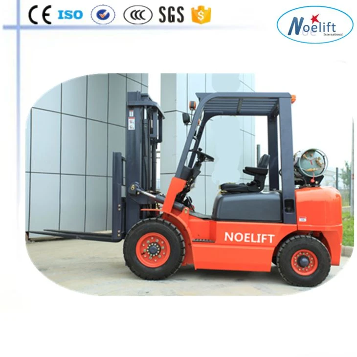 3 Stage Mast 3500kgs Gas Forklift Truck