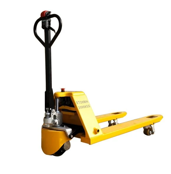 1.5T Semi Electric Pallet Truck With Lithium Battery