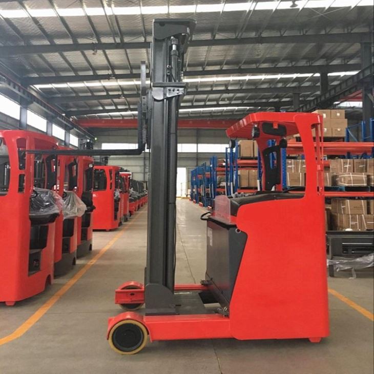 Electric Reach Truck Sit Type Max Lifting Height 10m suppliers
