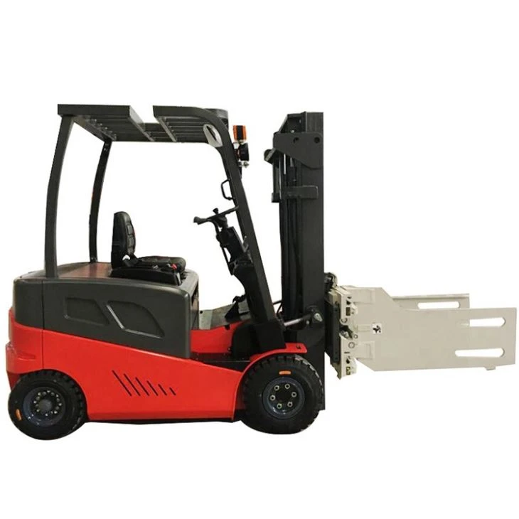 Electric Forklift With 3 Stage Mast