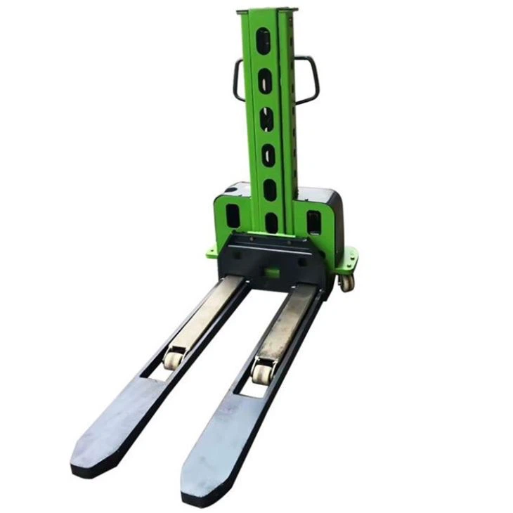 Electric Pallet Stacker Protable 500kg Self Loading Forklift For Sales factory
