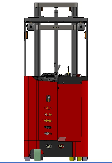 Electric Reach Truck(48V) With High Battery Capacity