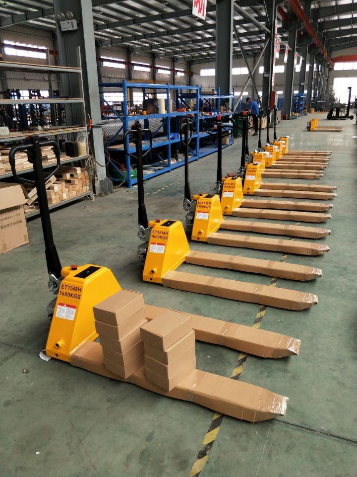 Equipment Carrier 1.5ton Semi Electric Pallet Truck