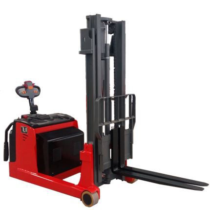 Single Or Double Side Pallet Electric Economic Pallet Lift Stacker