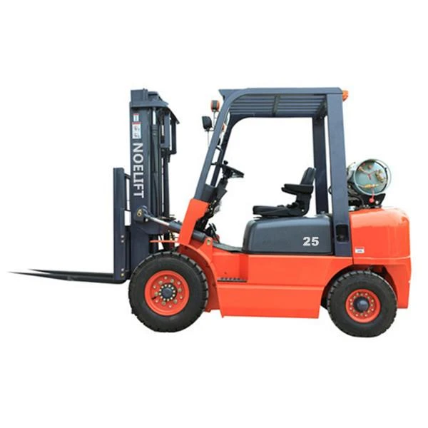 LPG Gasoline Powered Forklift With Paper Roll Clamp