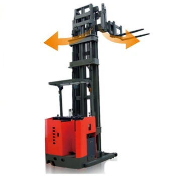1ton 3-way Electric Pallet Stacker Automatic Small Forklift Machine