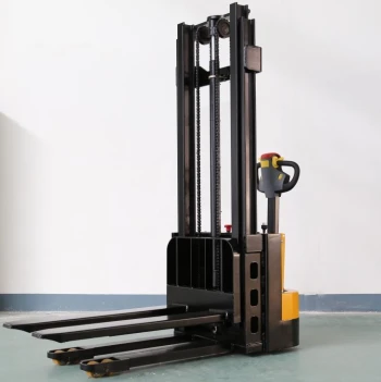 Battery Powered Electric Stacker Forklift Pallet Stacker