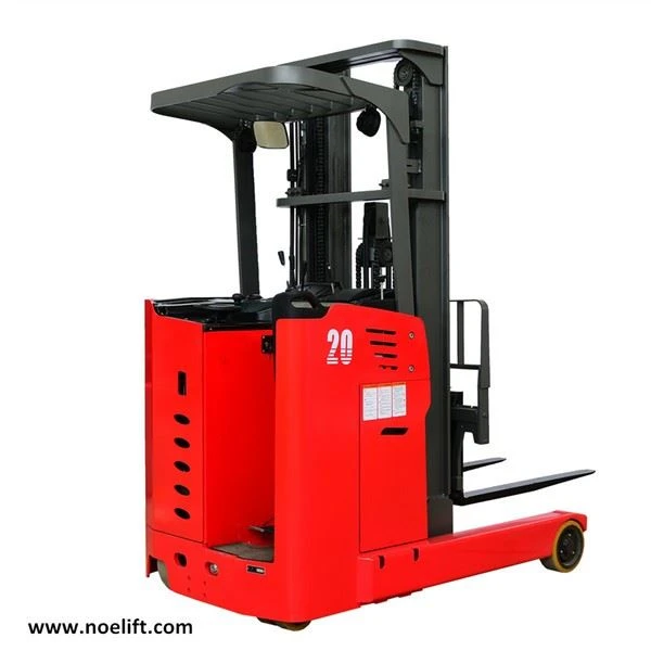 Standing Up Reach Forklift factory