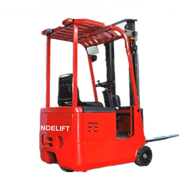 Three Wheel Electric Forklift 1800kg Lifting Height 6 M