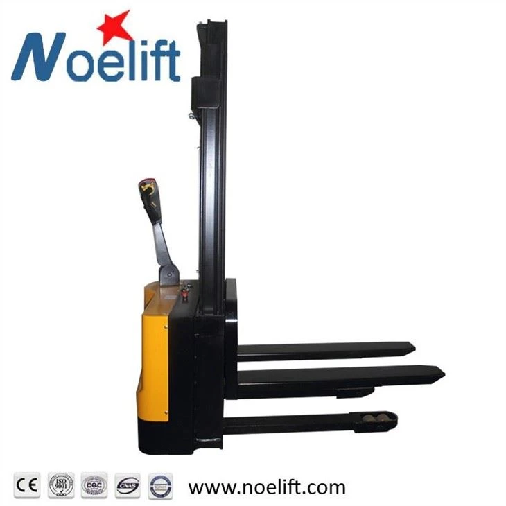 Electric Pallet Stacker Walkie Operation