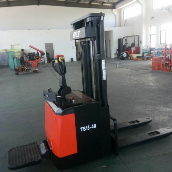 Flat Ground or Container Operation Electric Pallet Stacker
