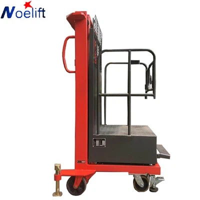 warehouse electric order picker lift truck