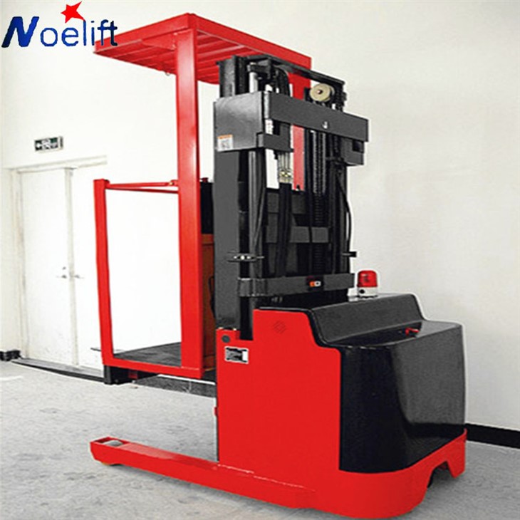 warehouse electric order picker lift truck