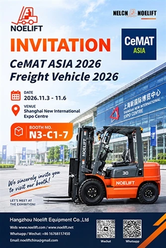 Shanghai Forklift Exhibition 2026 | Noelift China Forklift Manufacturer Showc...