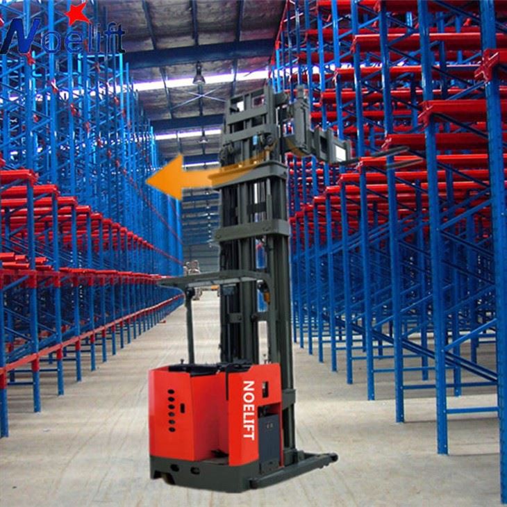 cheap With America Control System Three-Way Electric Pallet Stacker Narrow Aisle Forklift
